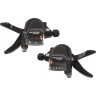 Шифтер SHIMANO ACERA, M3000, левый/правый, 3X9 скоростей, тросы(нержавейка)+оплетка ESLM3000PA3