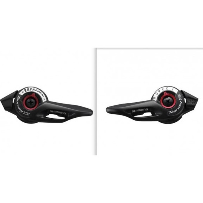 Шифтер SHIMANO TOURNEY, TZ500, левый/правый 3x6 скоростей 2050x1800мм, frict, индевидуальная упаковка ESLTZ5006PA