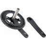 Система SHIMANO 105, R7000, 11 скоростей, 172,5 мм, 52/36T без каретки, черный IFCR7000DX26L
